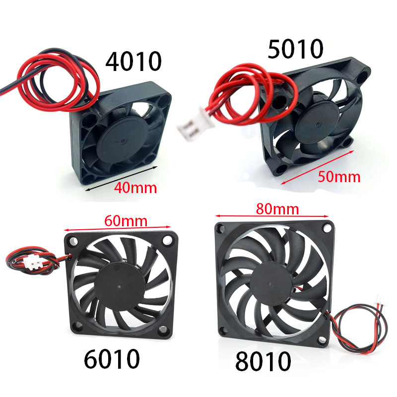 Cpu Fan - Kipas Pendingin 5V 12V 24V 4010