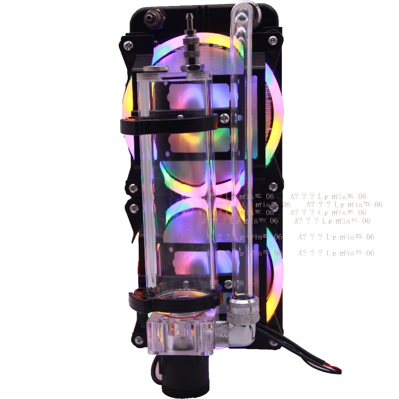 External Radiator Water Cooling Kit - Sistem Pendingin Air Laptop Radiator Eksternal