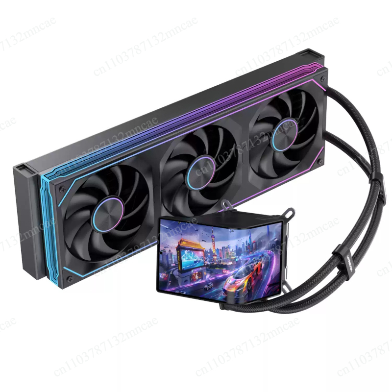 Cpu Fan - Pendingin CPU Cair 360mm dengan Layar