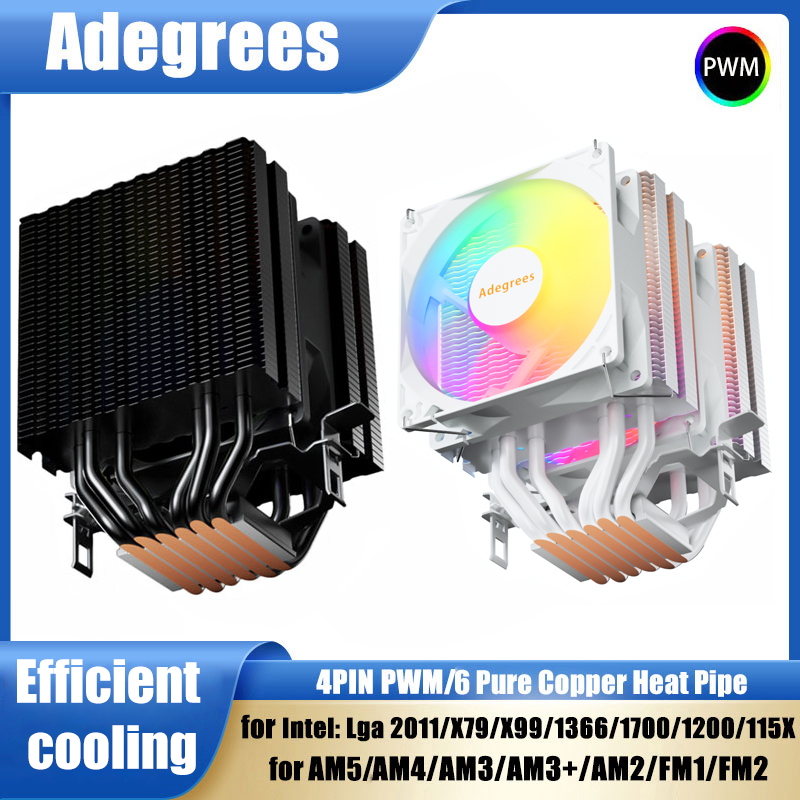 Air Cooler Cpu - Pendingin Udara CPU AM4 6 Pipa